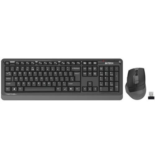 Kablosuz Klavyemouse A4Tech Fg1035 Q Gri̇ Tr Layout Kktc