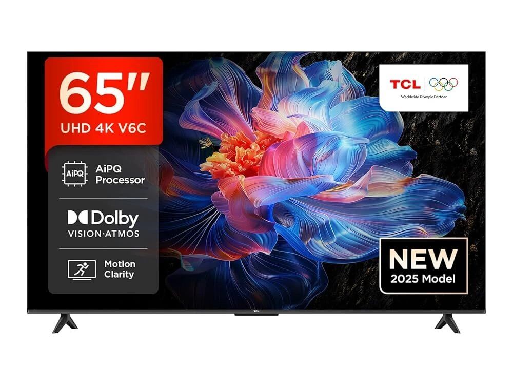 Televizyon Tcl 65&Amp;Quot; 65V6C 4K Ultra Hd Google Tv Kktc