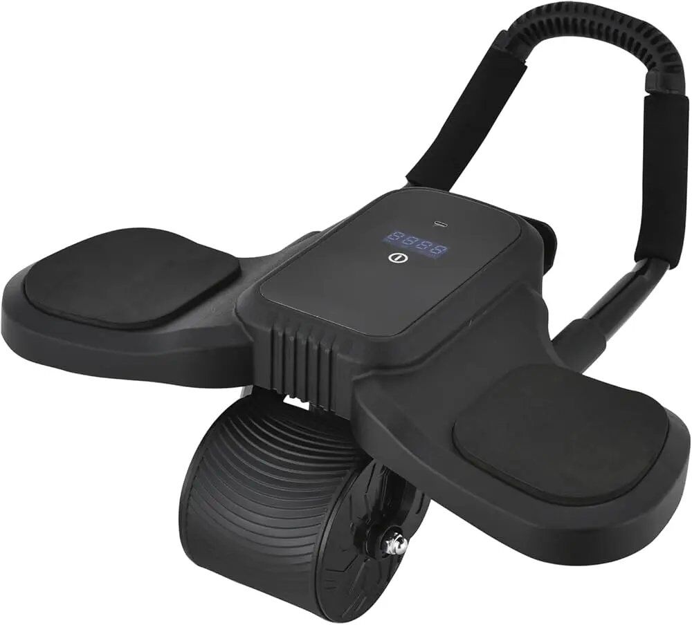 Green Lion Abs Exercise Roller Black - Görsel 1