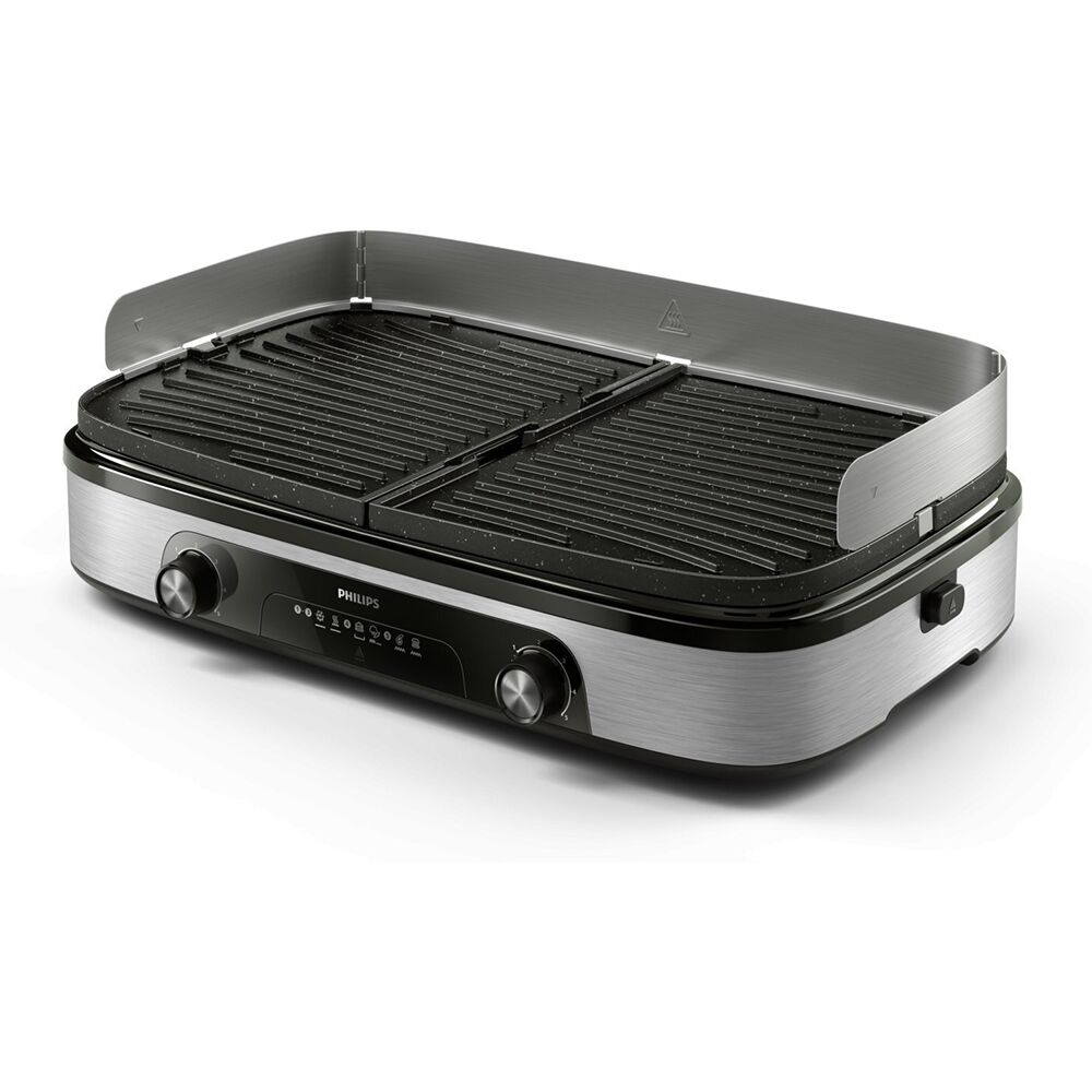 Philips 6000 Serisi Hd6222/90 Siyah/Gümüş Izgara