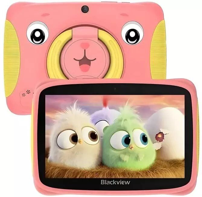 Blackview Android Tab 3 Kids Tablet 2/32 Gb Fairytale Pink - Görsel 1