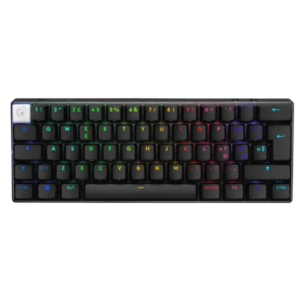Klavye Logitech Pro X 60 Lightspeed Kablosuz Siyah Gaming 920-011913 Kktc