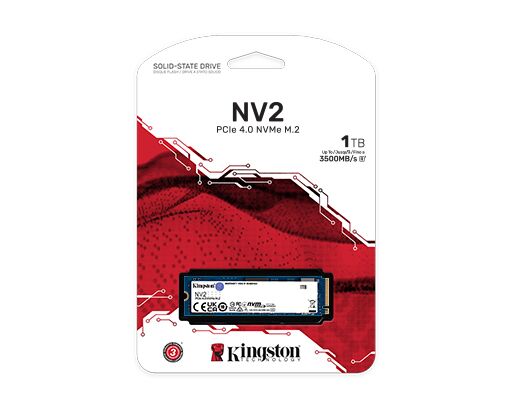 Kingston Ssd Nv2 Nvme M.2 2280 Pcie 4.0 1Tb - Görsel 1