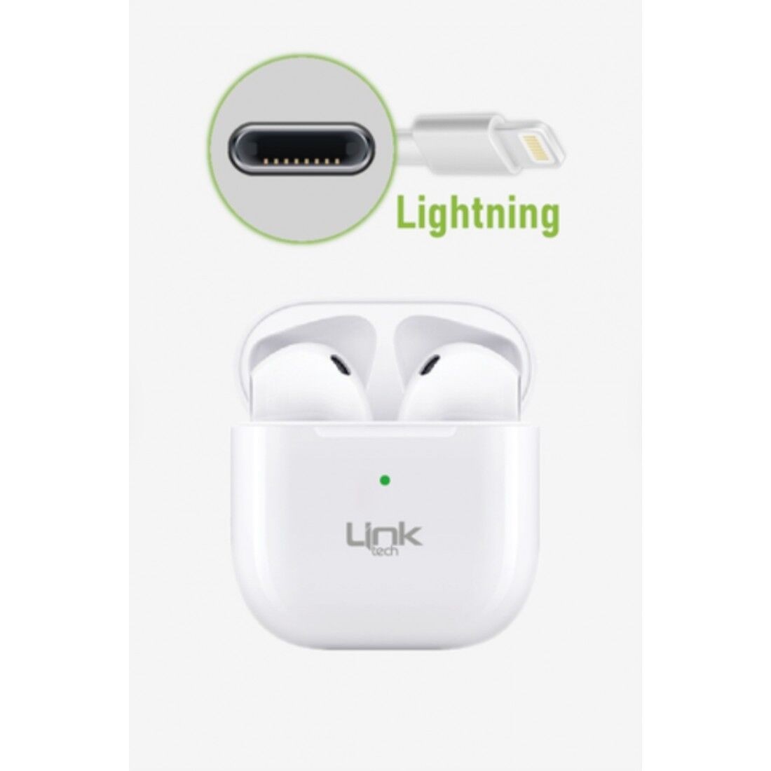 Linktech Ap01 Akıllı Bluetooth Kulaklık / Lightning - Görsel 1