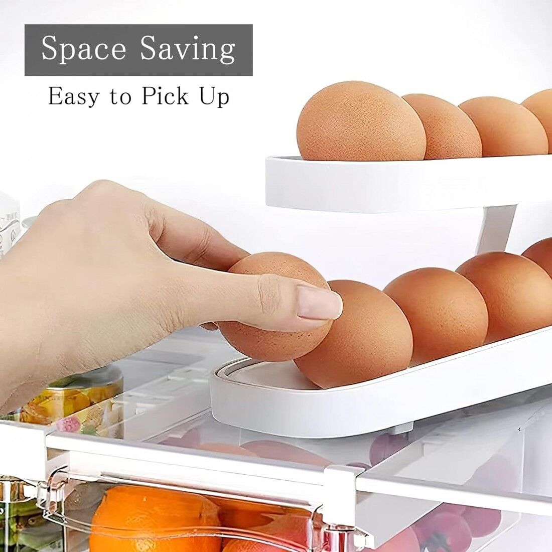 2 Katlı Yumurta Organizer - Görsel 1