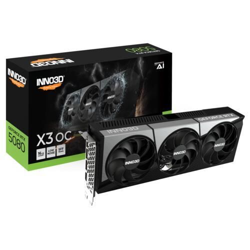 Ekran Karti Inno3D Rtx5080 X3 Oc 16Gb 256Bit Gddr7 Kktc