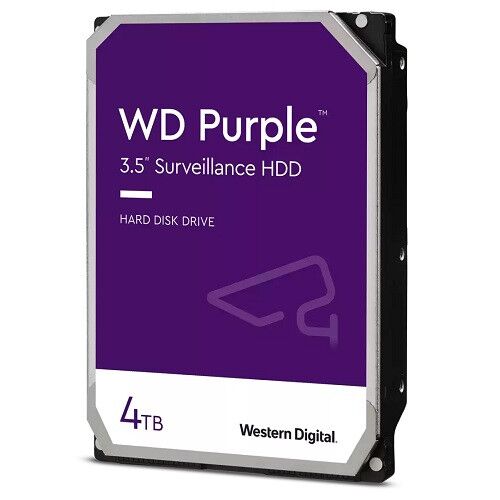 Hdd Wd 3.5&Amp;Quot; 4Tb Wd43Purz Purple 256Mb 7/24 Kktc