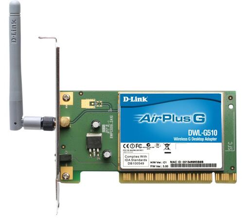 Wireless Pci D-Link Dwl-G510 Kktc