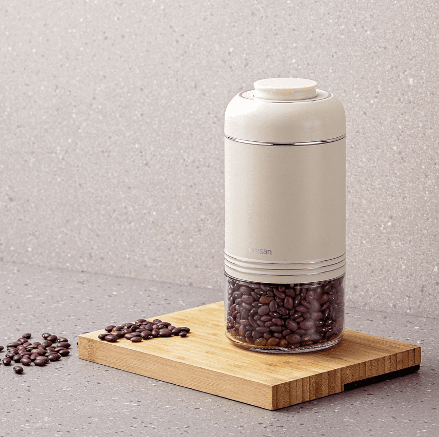 Emsan Moko 900 Ml Saklama Kavanozu Ekru - Görsel 1