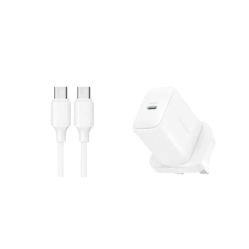 Adaptör Joyroom Jr-Tcf20T Type-C 20W + Type C Kablo Fast Charger Kktc