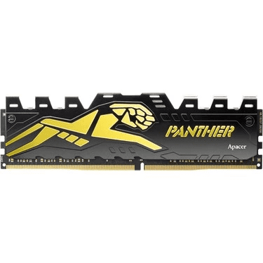 Bellek Apacer Panther Black-Gold 8Gb 3200Mhz Cl16 Ddr4 Kktc