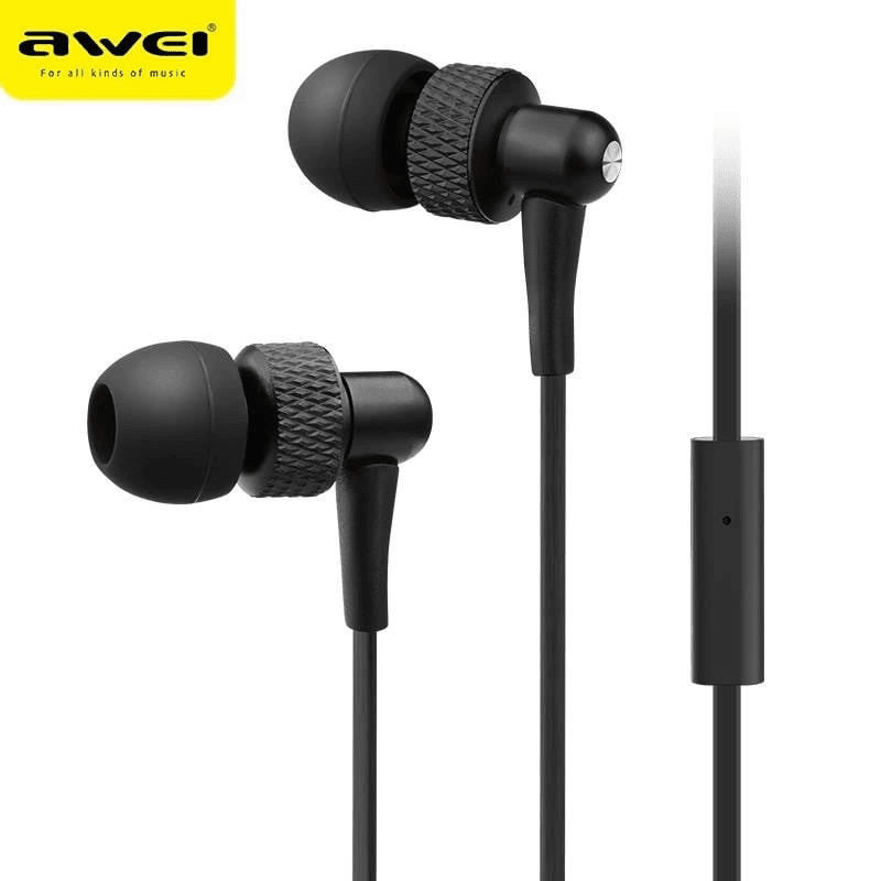 Kulaklık Awei Es-390I Kablolu Siyah Kktc