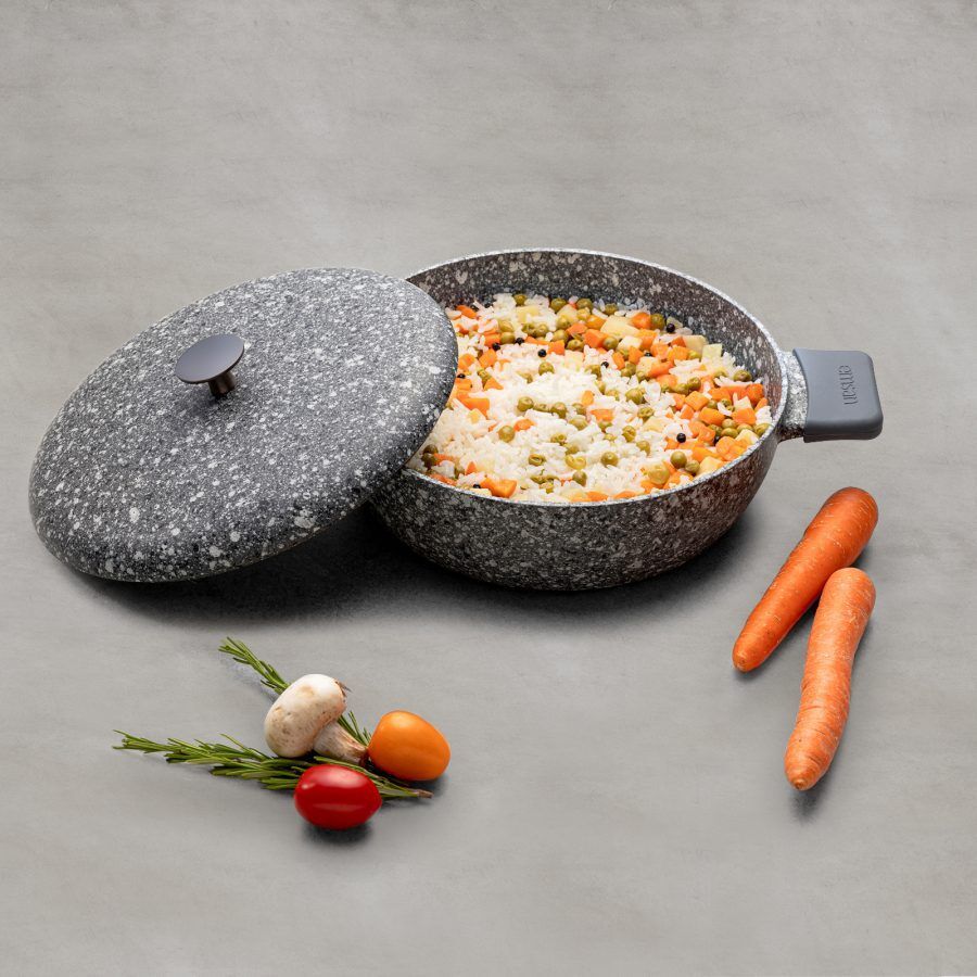 Emsan Perge Döküm 24 Cm Pilav Tencere