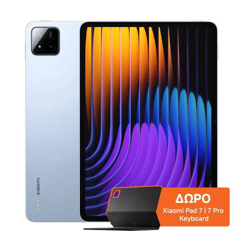 Xiaomi Pad 7 8/128Gb Mavi Ve Hediye Klavye-Xiaomi Pad 7 8/128Gb Blue &Amp;Amp; Hedi̇ye Keyboard-Xiaomi-Kktc