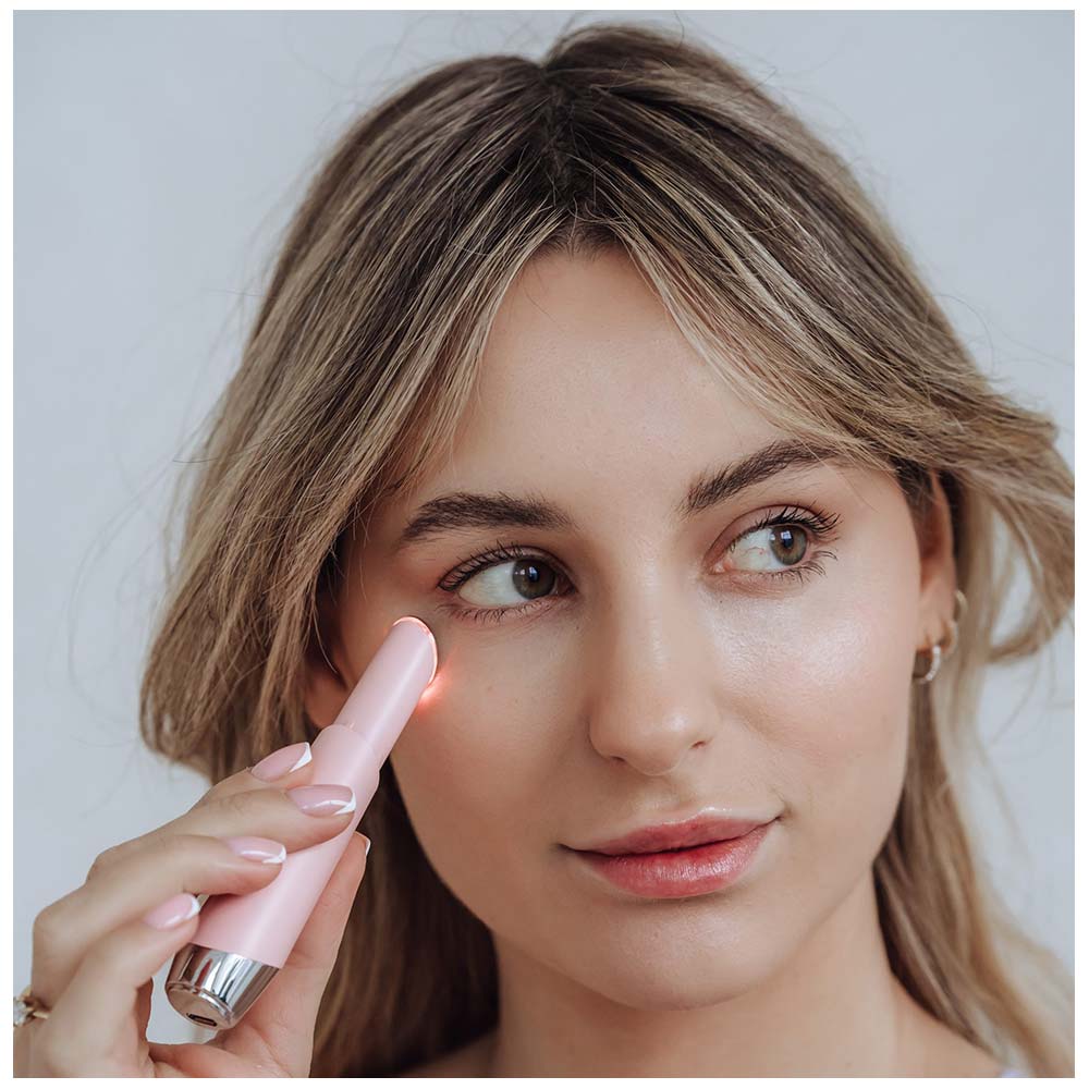 Göz Ve Dudak Masaj Aleti Beautifly B-Blink Pembe Allık