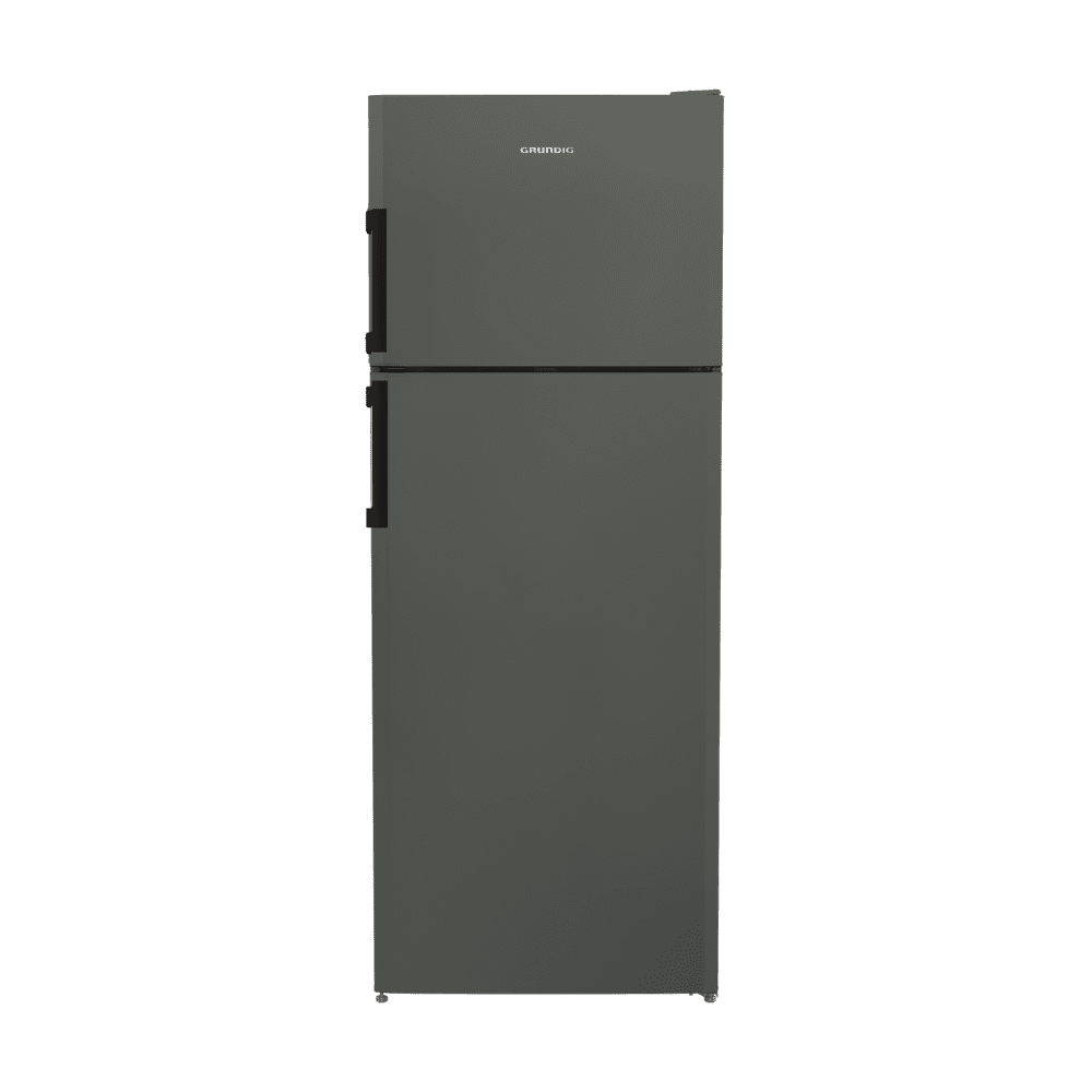Grne 406 Mg Grundig Duo No Frost Net 406Lt. Manhattan Gray Buzdolabı - Görsel 1