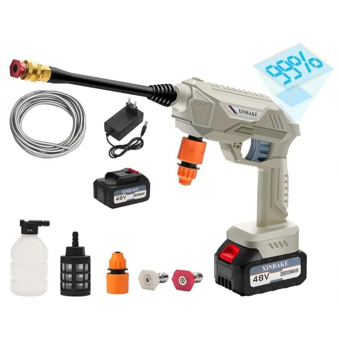 Şarjli Araç Yikama Tabancasi - Görsel 1