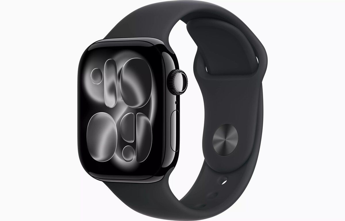 Apple Watch 11 42Mm Jet Black - Görsel 1