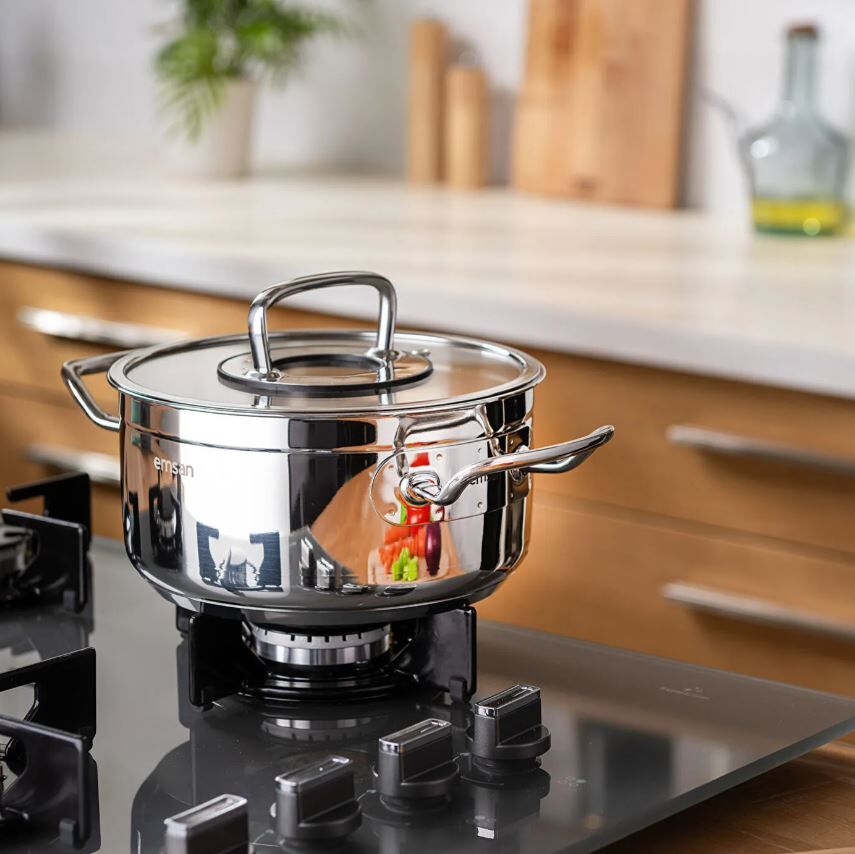 1000158249006 Emsan Elite Derin Tencere 30 Cm - Görsel 1