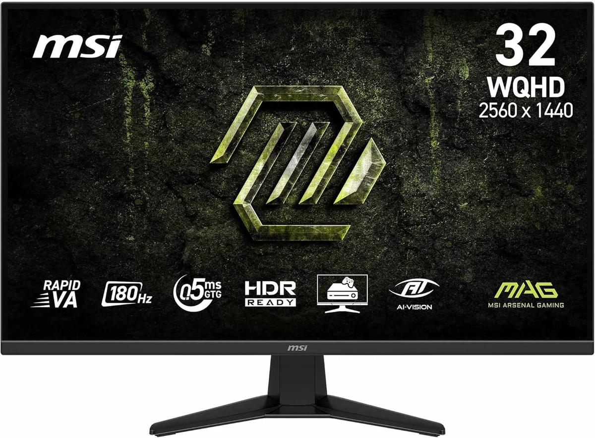 Monitör Msi 31.5&Amp;Quot; Mag 325Qf E18V Flat Rapid Va 0.5Ms 180Hz Wqhd 2K Kktc