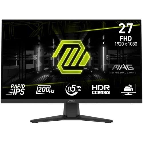 Monitör Msi Mag 272F 27&Amp;Quot; 200Hz 0.5Ms Full Hd Adaptive Sync Rapid Ips Kktc