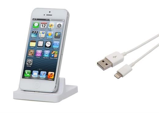 S-Link Ip-528 Iphone 5 Stand + Data + Şarj Kablosu - Şarj Kabloları-S-Link Kktc