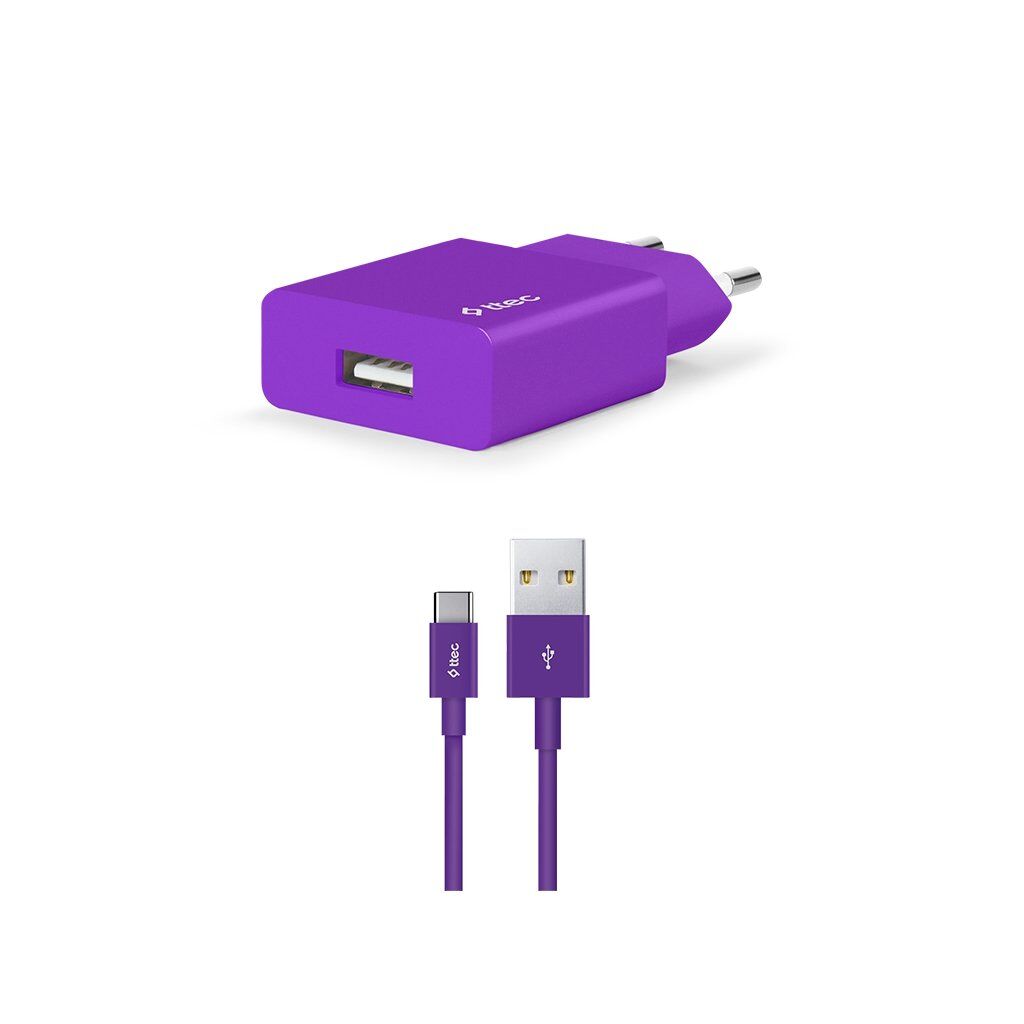 Ttec Smartcharger 2Scs20Cmr Type-C Şarj Cihazı Mor Kktc