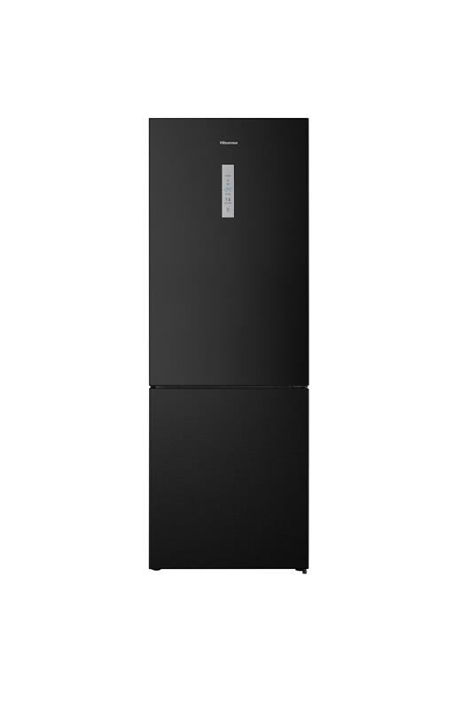 Hisense 495 Lt. Çi̇ft Kapili No Frost Inv. Kombi̇ Buzdolabi - Si̇yah-Hisense Kktc