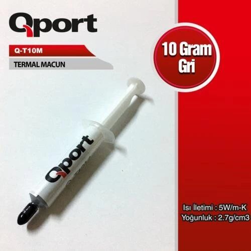 Aksesuar Qport Q-T10M 10Gr Termal Macun Kktc Aksesuar Qport Q-T10M 10Gr Termal Macun Kktc