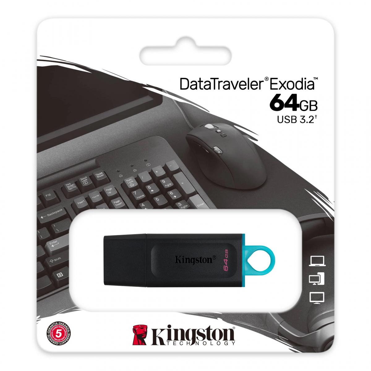 Usb Bellek Kingston 64Gb Usb 3.2 Gen1 Data Traveler Dtx/64Gb Kktc Usb Bellek Kingston 64Gb Usb 3.2 Gen1 Data Traveler Dtx/64Gb Kktc